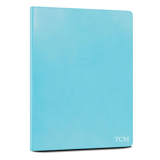 2026 Large Monthly Leather Planner (7.5 x 9.75 in)