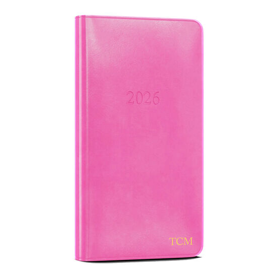 2026 Monthly Pocket Leather Planner (3.25 x 6 in)