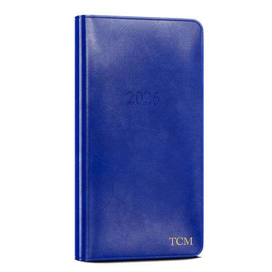 2026 Monthly Pocket Leather Planner (3.25 x 6 in)