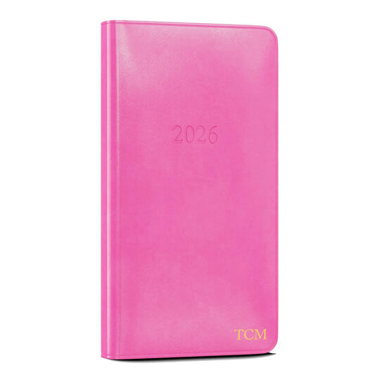 2026 Weekly Pocket Leather Planner (3.25 x 6 in)