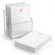 Mini Heart Stack of Small Notepads Image 1 of 2