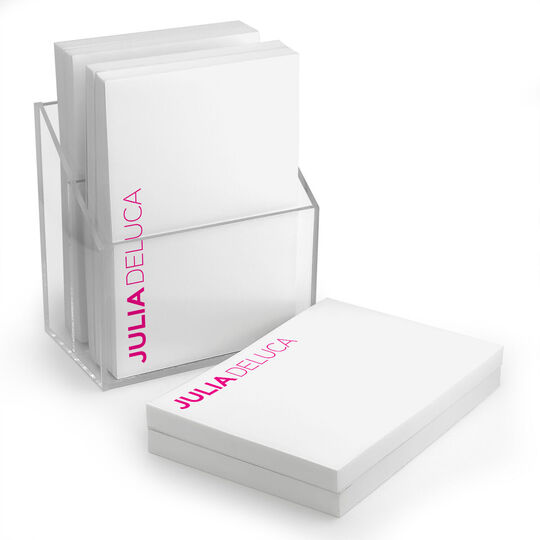 Bold Riley Stack of Small Notepads