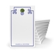 Blue Topiary Stack of Small Notepads Image 2 of 2