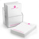 Modern Heart Stack of Small Notepads Image 1 of 2