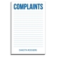 Complaint Chunky Notepad Image 2 of 2