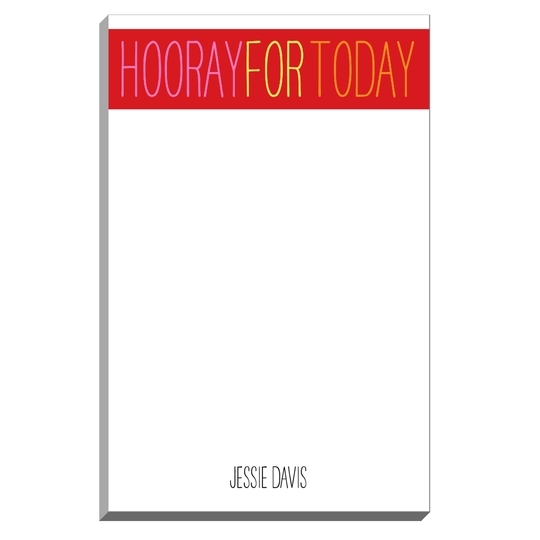 Hooray For Today Notepads