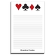 Suits of Cards Notepad Image 2 of 2