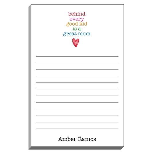 Good Kid Great Mom Notepad