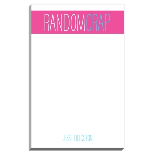 Random Crap Notepads