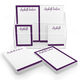 Bold Border Notepad Set (6 Pads) Image 1 of 2