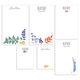 Watercolor Botanical Notepad Set (6 Pads) Image 2 of 2