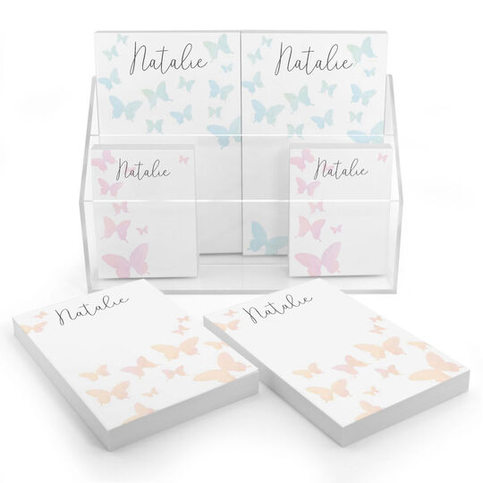 Butterflies Notepad Set (6 Pads)
