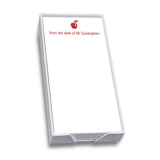 Apple Mini List with White Paperboard Holder
