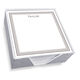 Colonial Memo Square with White Paperboard Holder Image 1 of 3