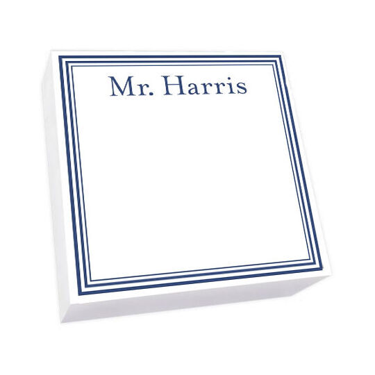 Colonial Memo Square Sheets - REFILL ONLY