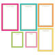 Bright Borders Notepad Set (6 Pads) Image 2 of 2