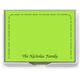 Chromatic Family Arch Memo with White Paperboard Holder Image 2 of 4