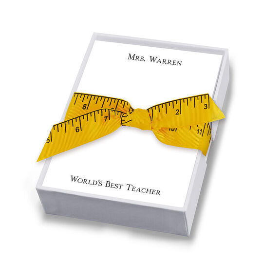 Good Measure Memo with White Paperboard Holder