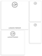 Circle Initials Notepad Set (4 Pads) Image 2 of 2