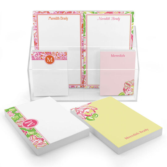 Tropical Orchids Notepad Set (6 Pads)