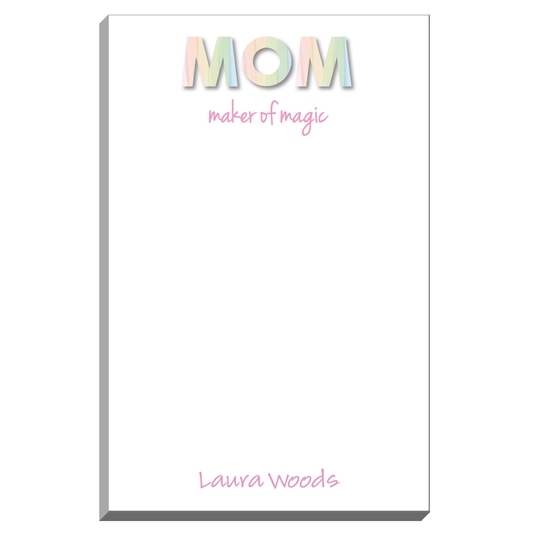 Mom Maker of Magic Notepads