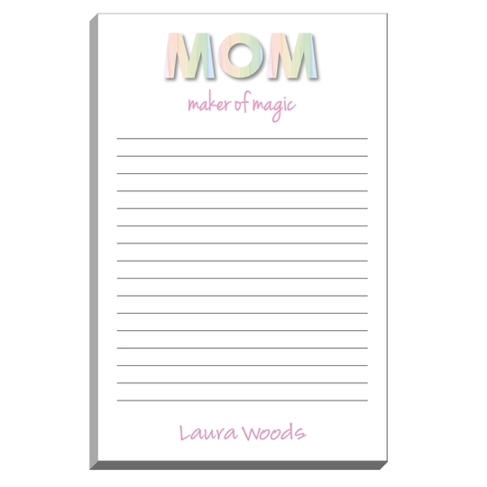 Mom Maker of Magic Notepads