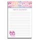 Flip Flops Notepads Image 2 of 2