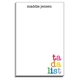 Colorful Ta Da Notepad Image 1 of 2