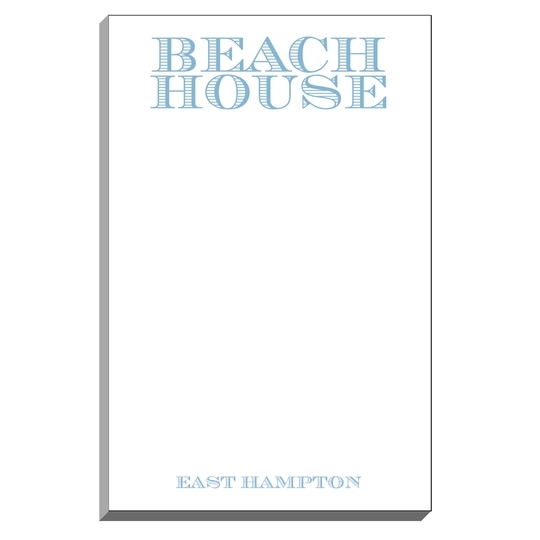 Beach House Notepad
