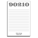 Big Zip Code Notepad Image 2 of 2