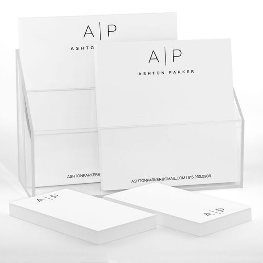 Duogram Notepad Set (4 Pads)