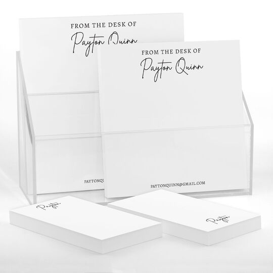 From The Desk Of Notepad Set (4 Pads)