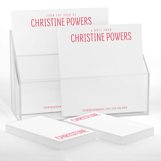 Stately Notepad Set (4 Pads)