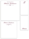 Elegant Script Notepad Set (4 Pads) Image 2 of 2