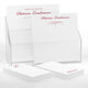 Elegant Script Notepad Set (4 Pads) Image 1 of 2