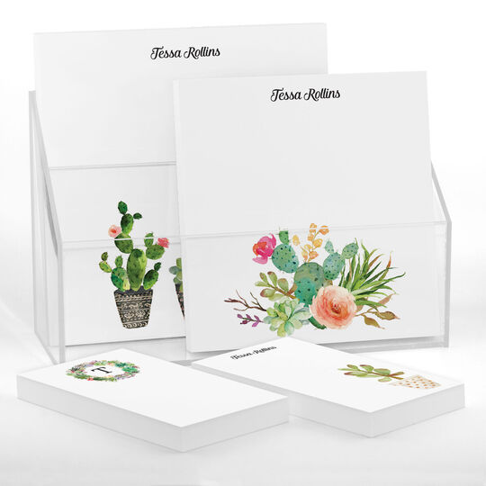 Desert Blooms Notepad Set (4 Pads)