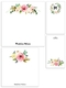 Watercolor Roses Notepad Set Image 2 of 2