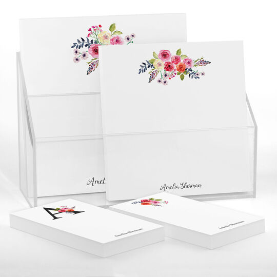 Floral Bunch Notepad Set