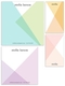 Chic Abstract Notepad Set (4 Pads) Image 2 of 2