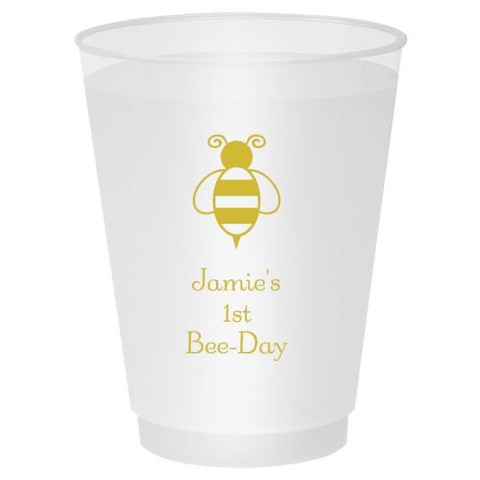 Bumble Bee Shatterproof Cups