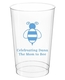 Bumble Bee Clear Plastic Cups Image 1 of 2