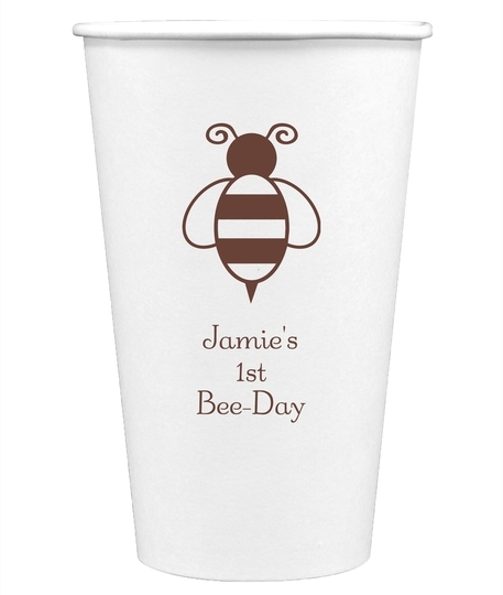 Bumble Bee Paper Coffee Cups