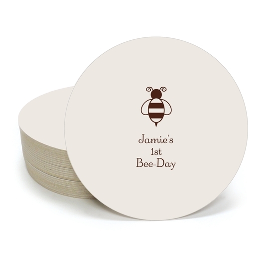 Bumble Bee Round Coasters