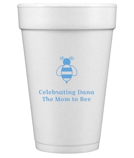 Bumble Bee Styrofoam Cups