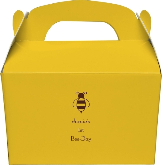 Bumble Bee Gable Favor Boxes