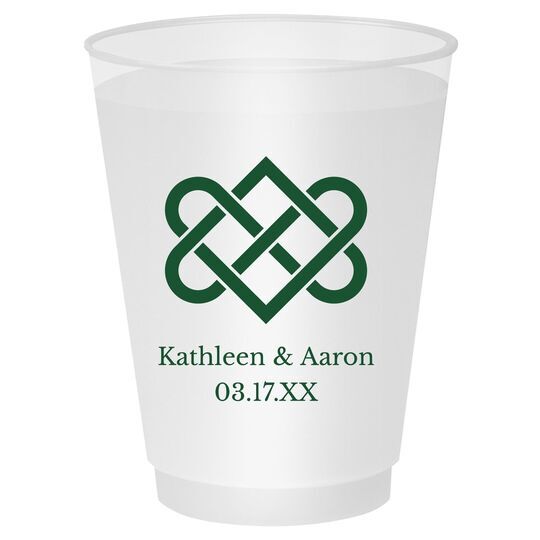 Celtic Love Knot Shatterproof Cups