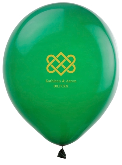 Celtic Love Knot Latex Balloons