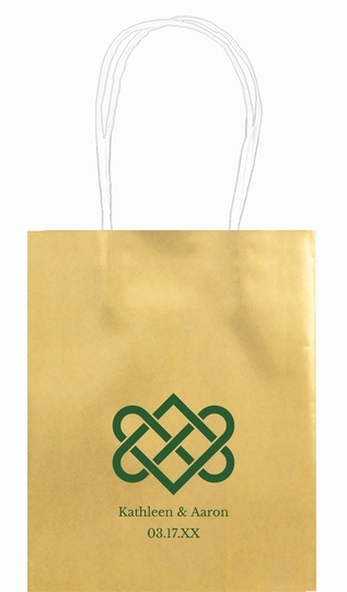 Celtic Love Knot Mini Twisted Handled Bags