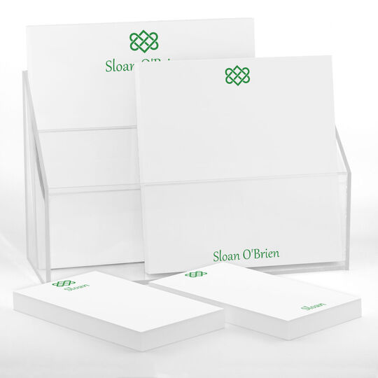 Celtic Love Knot Notepad Set (4 Pads)