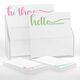 Just Saying Hello Notepad Set (4 Pads) Image 1 of 2